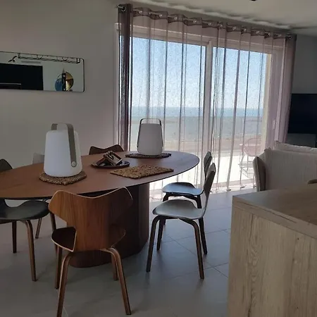Spendide Confort, Archipel T4 En Bord De Plage, Avec Grande Terrasse Amenagee,spa Et Parking Prive Valras-Plage