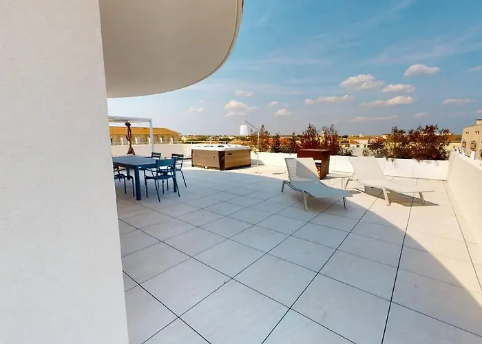 Apartamento Spendide Confort, Résidence Archipel T4 En Bord De Plage, Avec Grande Terrasse Aménagée,spa Et Parking Privé