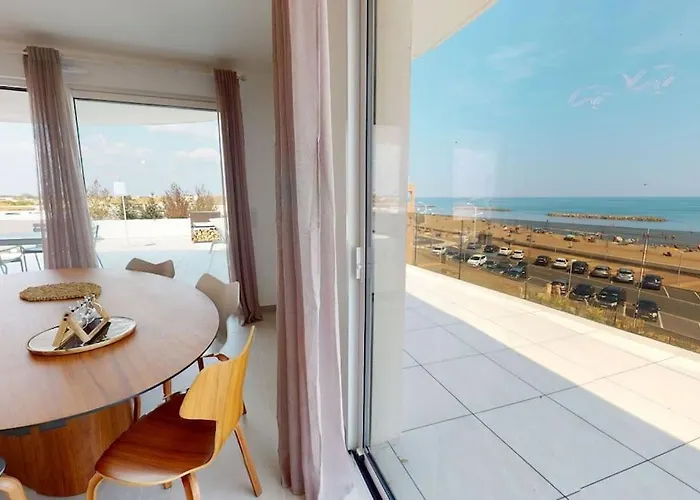 Spendide Confort, Résidence Archipel T4 En Bord De Plage, Avec Grande Terrasse Aménagée,spa Et Parking Privé