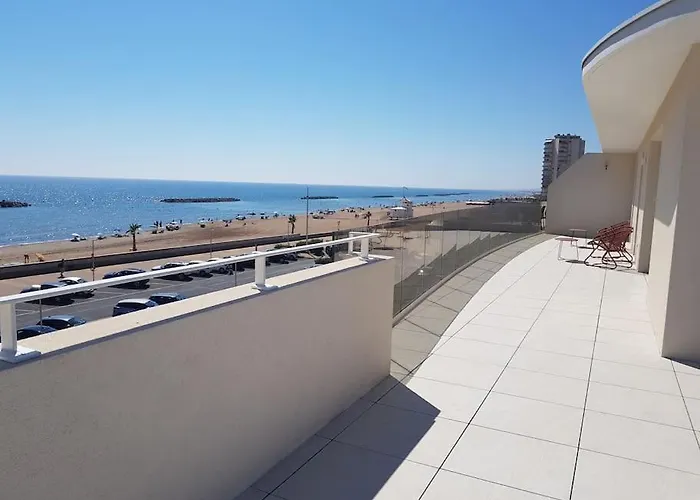 Spendide Confort, Résidence Archipel T4 En Bord De Plage, Avec Grande Terrasse Aménagée,spa Et Parking Privé
