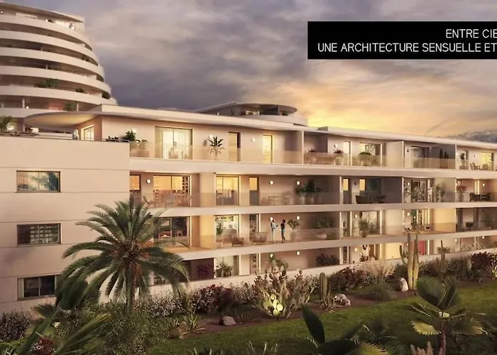 Apartamento Spendide Confort, Résidence Archipel T4 En Bord De Plage, Avec Grande Terrasse Aménagée,spa Et Parking Privé Valras-Plage